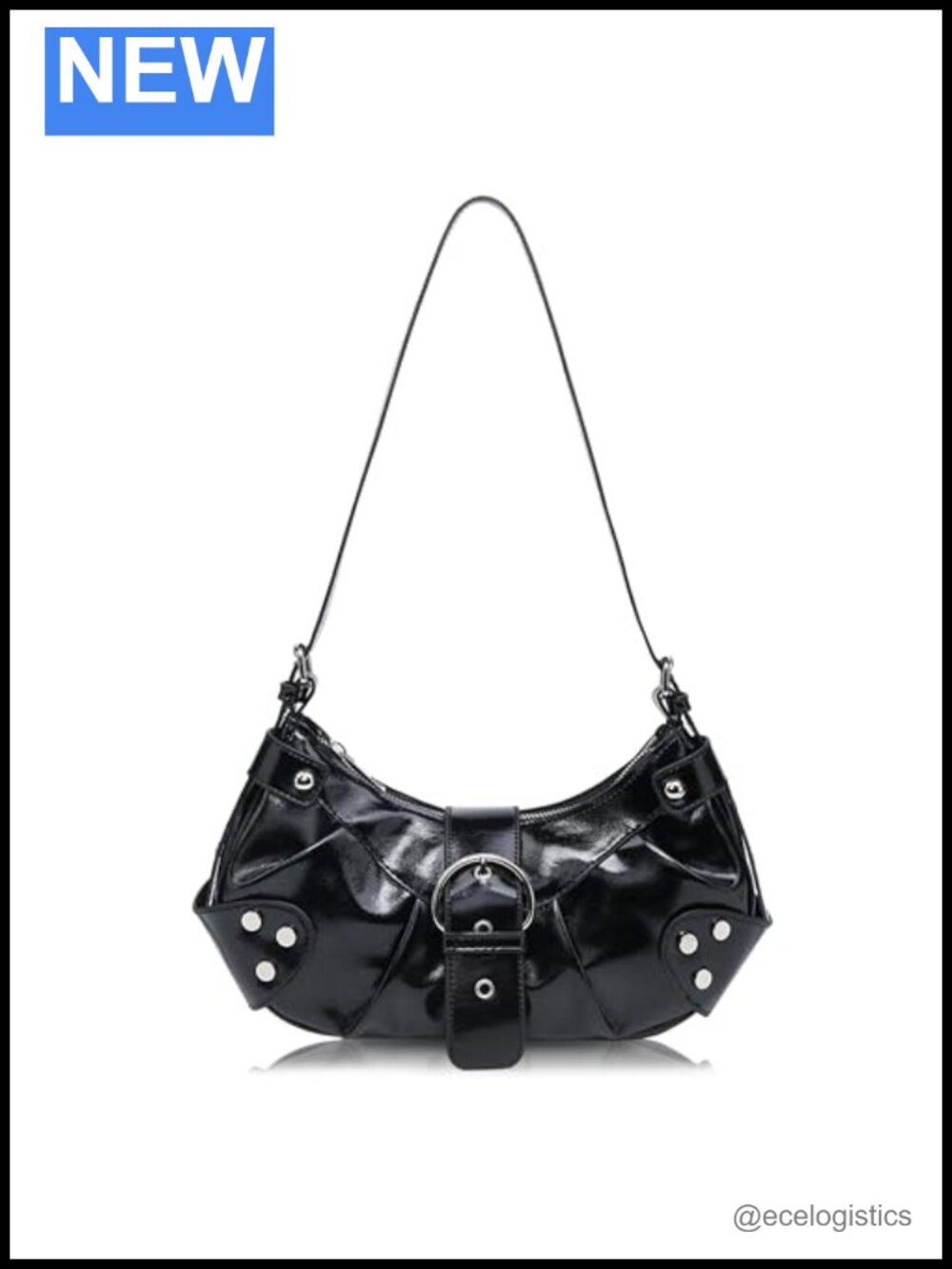Genuine Leather Hobo Bag, Adjustable Crossbody Shoulder Purse